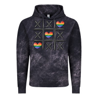 Cloud Black pride tic tac toe Vintage Hoodie - MaliasSmallBusiness