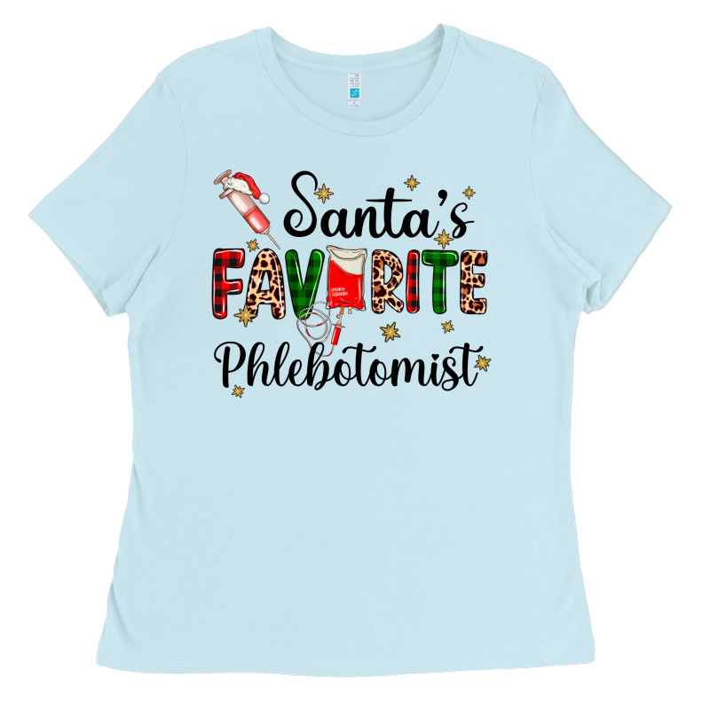Santas Favourite Phlebotomist Ladies Tee by AdoDesignShop | Teevron
