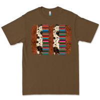 Cacao serape cowhide  brushstroke Premium Tee - AdoDesignShop