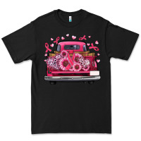 Black breast cancer farm truck Premium Tee - Artiststas