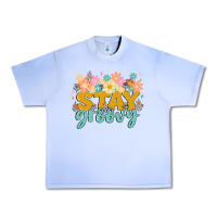 Grape Ice stay groovy Urban Heavy Tee - MaliasSmallBusiness
