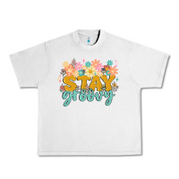 Lunar Rock stay groovy Urban Heavy Tee - MaliasSmallBusiness