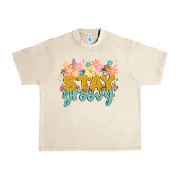 Sandshell stay groovy Urban Heavy Tee - MaliasSmallBusiness