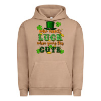 Pigment Burro who needs luck when you're this cute Urban Hoodie - FaDigitalArtStudio