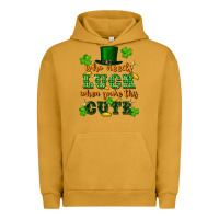 Pigment Peanut Butter who needs luck when you're this cute Urban Hoodie - FaDigitalArtStudio