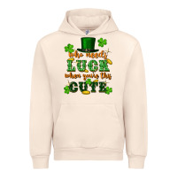 Sandshell who needs luck when you're this cute Urban Hoodie - FaDigitalArtStudio