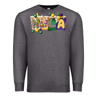 Charcoal Heather nola cake mardi gras Premium Sweatshirt - CowGirlArtShop