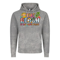 Cloud Rock the beach is my happy place Vintage Hoodie - MaliasSmallBusiness