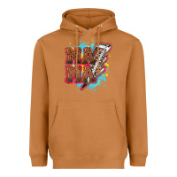 Meerkat Mama Football lightning bolt Heavyweight Hoodie - HowdyJamesFarm