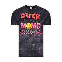 Cloud Black over stimulated moms club Vintage Tee - JahusDesignShop