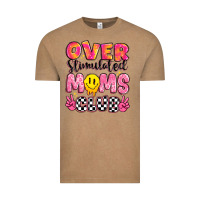 Vintage Coffee over stimulated moms club Vintage Tee - JahusDesignShop