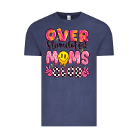 Vintage Denim over stimulated moms club Vintage Tee - JahusDesignShop