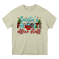 Mossy santa s favorite office staff Heavy Core Tee - JahusDesignShop