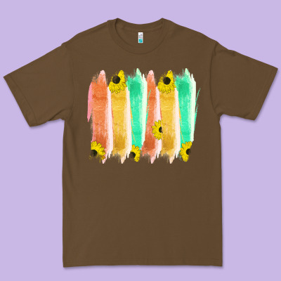 Western Color Farm Life Brush Strokes Premium Tee Designed By Bettercallsaul