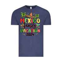 Vintage Denim mexico family vacation 2024 Vintage Tee - MaliasSmallBusiness