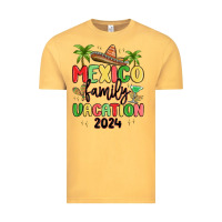 Vintage Mustard mexico family vacation 2024 Vintage Tee - MaliasSmallBusiness