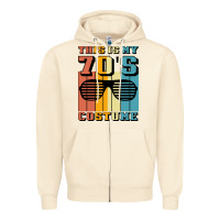 Sandshell This İs My 70'S Costume Zipper Hoodie - Bettercallsaul