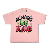 Salmon always be kind Urban Heavy Tee - MaliasSmallBusiness