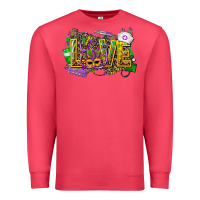 Cardinal mardi gras love nurse Premium Sweatshirt - CowGirlArtShop