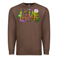 Chestnut mardi gras love nurse Premium Sweatshirt - CowGirlArtShop