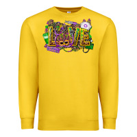 Lemon mardi gras love nurse Premium Sweatshirt - CowGirlArtShop