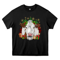 Black christmas simmental Heavy Core Tee - JahusDesignShop