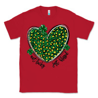 Red not lucky just blessed Classic Tee - MaliasSmallBusiness