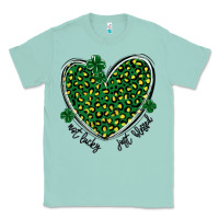 Seafoam not lucky just blessed Classic Tee - MaliasSmallBusiness