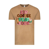 Vintage Camel sip coffee read book Vintage Tee - MaliasSmallBusiness