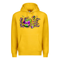 Lemon mardi gras love lips Premium Hoodie - CowGirlArtShop