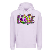 Mardi Gras Love Lips Premium Hoodie | Teevron
