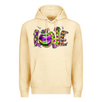 Pina Colada mardi gras love lips Premium Hoodie - CowGirlArtShop