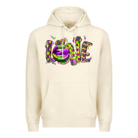 Sandshell mardi gras love lips Premium Hoodie - CowGirlArtShop