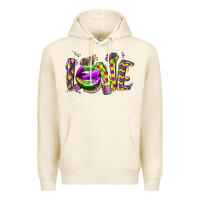 Tofu mardi gras love lips Premium Hoodie - CowGirlArtShop