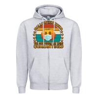 Heather Grey Halloween Zozo The One Where We Were Quarantined Zipper Hoodie - Bettercallsaul
