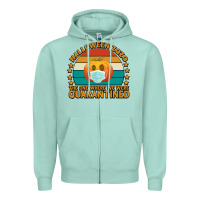 Seafoam Halloween Zozo The One Where We Were Quarantined Zipper Hoodie - Bettercallsaul