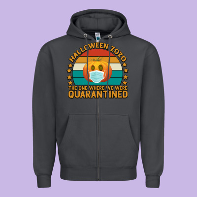 Halloween Zozo The One Where We Were Quarantined Zipper Hoodie Designed By Bettercallsaul