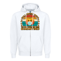 White Halloween Zozo The One Where We Were Quarantined Zipper Hoodie - Bettercallsaul