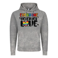 Cloud Rock everyone deserves love Vintage Hoodie - MaliasSmallBusiness