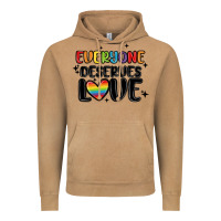 Vintage Camel everyone deserves love Vintage Hoodie - MaliasSmallBusiness