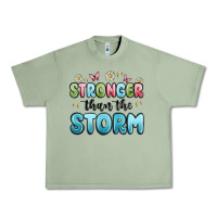 Oil Green stronger than the storm Urban Heavy Tee - MaliasSmallBusiness