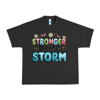 Pigment Black stronger than the storm Urban Heavy Tee - MaliasSmallBusiness