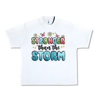 White stronger than the storm Urban Heavy Tee - MaliasSmallBusiness