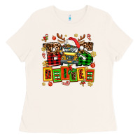 Bone bus driver chrıstmas Ladies Tee - AdoDesignShop