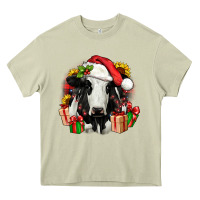 Mossy christmas holstein Heavy Core Tee - JahusDesignShop