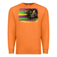 Carrot mardi gras flag Premium Sweatshirt - CowGirlArtShop