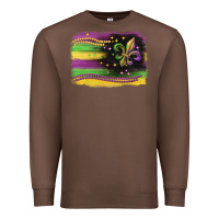 Chestnut mardi gras flag Premium Sweatshirt - CowGirlArtShop