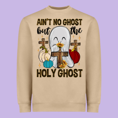Ain T No Ghost But The Holy Ghost Heavyweight Sweatshirt Designed By Maliassmallbusiness