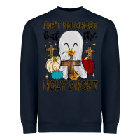 Navy ain t no ghost but the holy ghost Heavyweight Sweatshirt - MaliasSmallBusiness