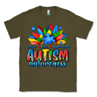 Army Green autism awareness accept love understand Classic Tee - JahusDesignShop
